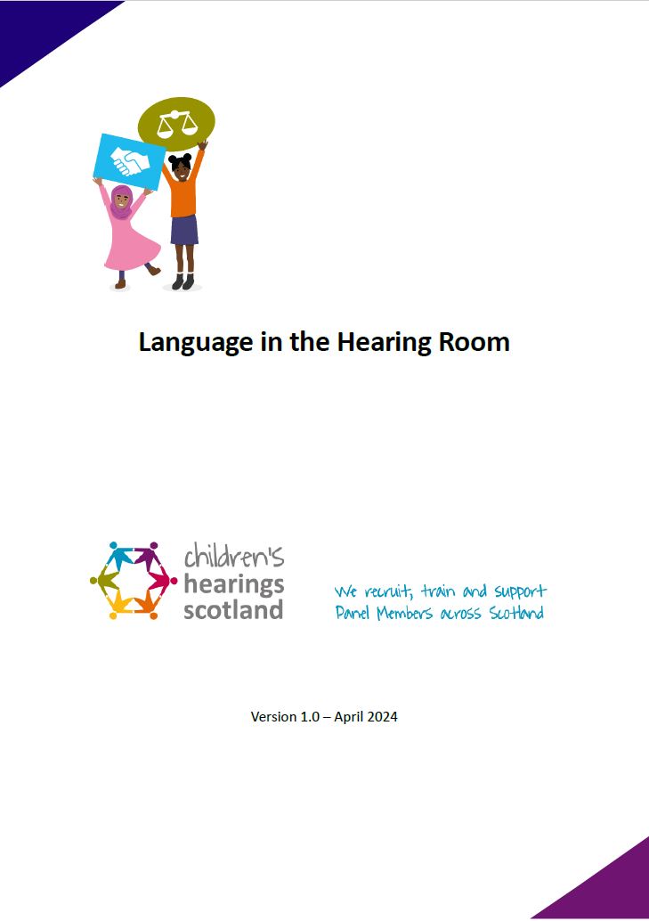 Language in the Hearing Room